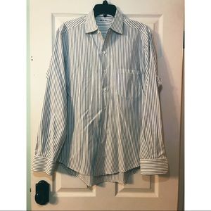 Striped Button Down Shirt